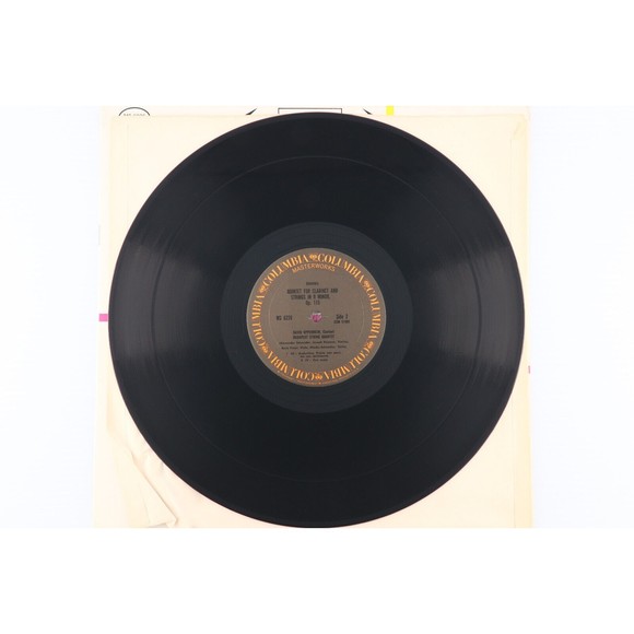 Brahms David Oppenheim Clarinet Quintet In B-Minor Budapest String 12" LP Record - Picture 9 of 11